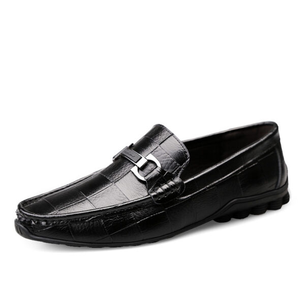 Men Loafers Genuine Leather Casual Shoes